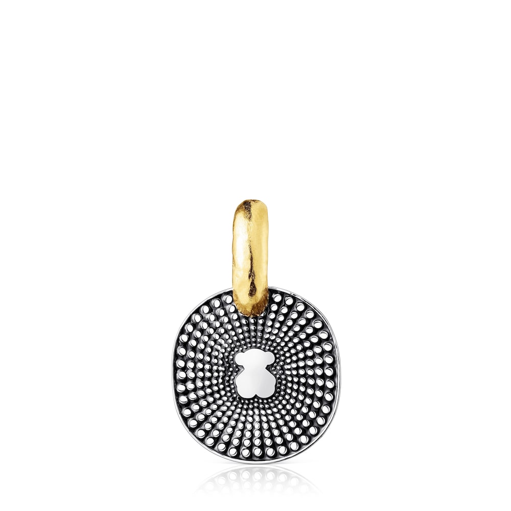 Small two-tone Oursin Pendant
