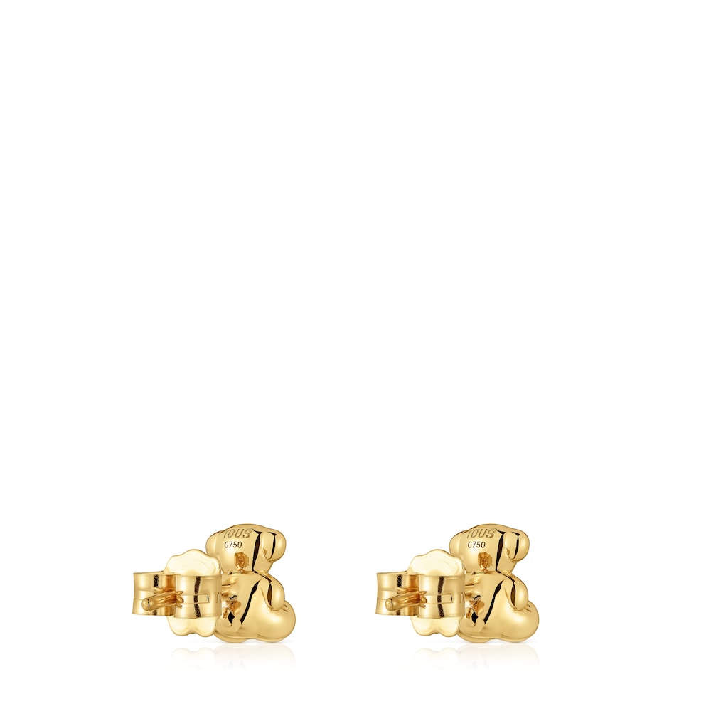 Gold bear Earrings Bold Bear |