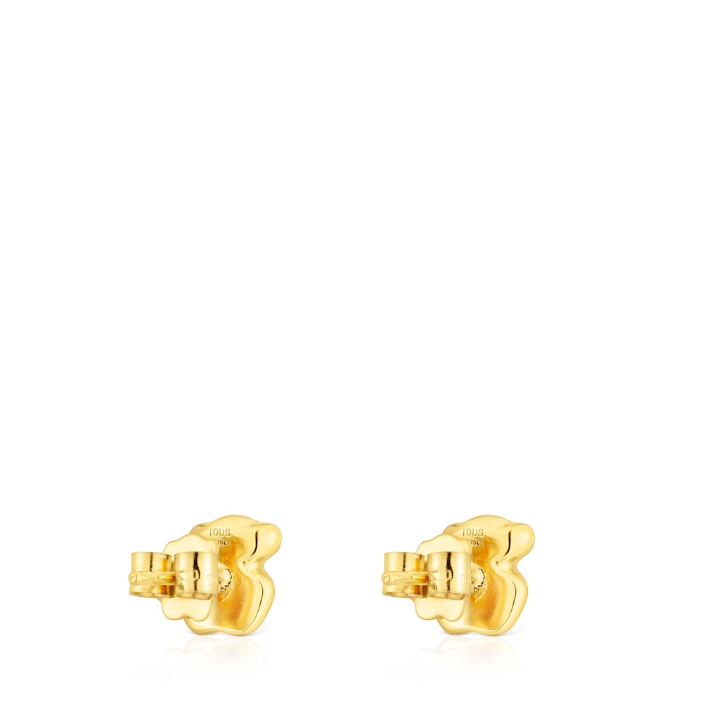 Gold Bear earrings Balloon |