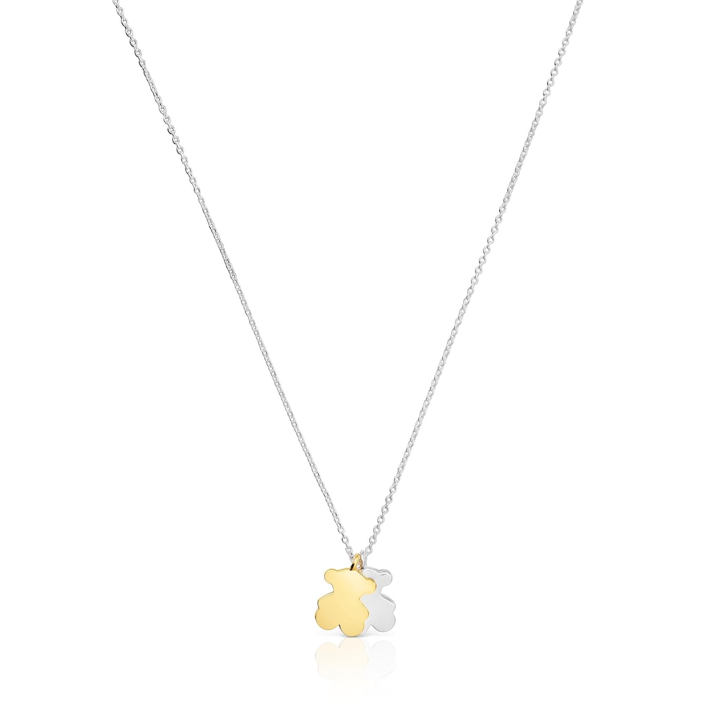 Sweet Dolls short two-tone Necklace with motifs |