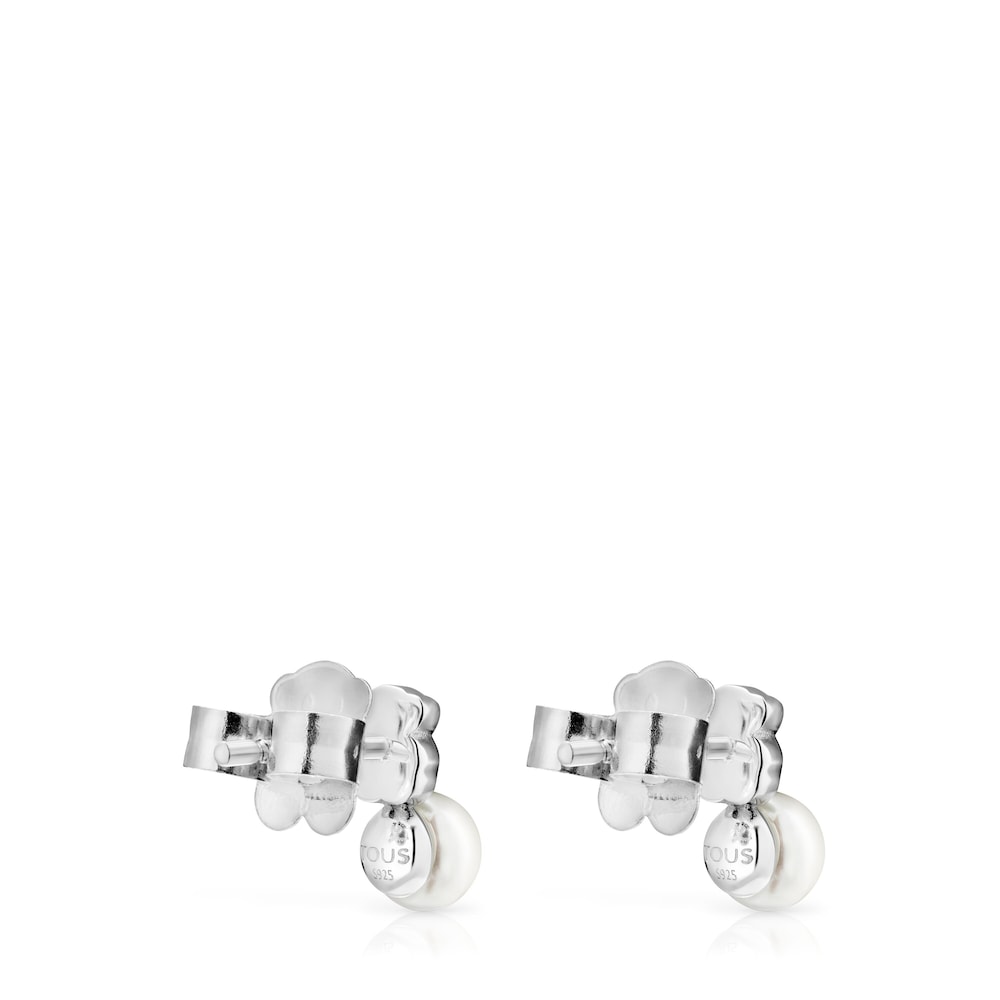 Mini Color Pendants in Silver with Amazonite and Pearl |