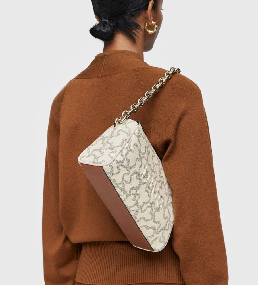 Kaos Icon beige shoulder bag