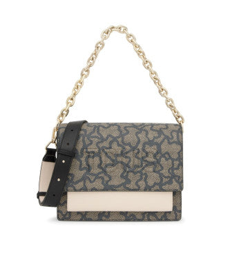 M. Audree Chain K Icon grey shoulder bag