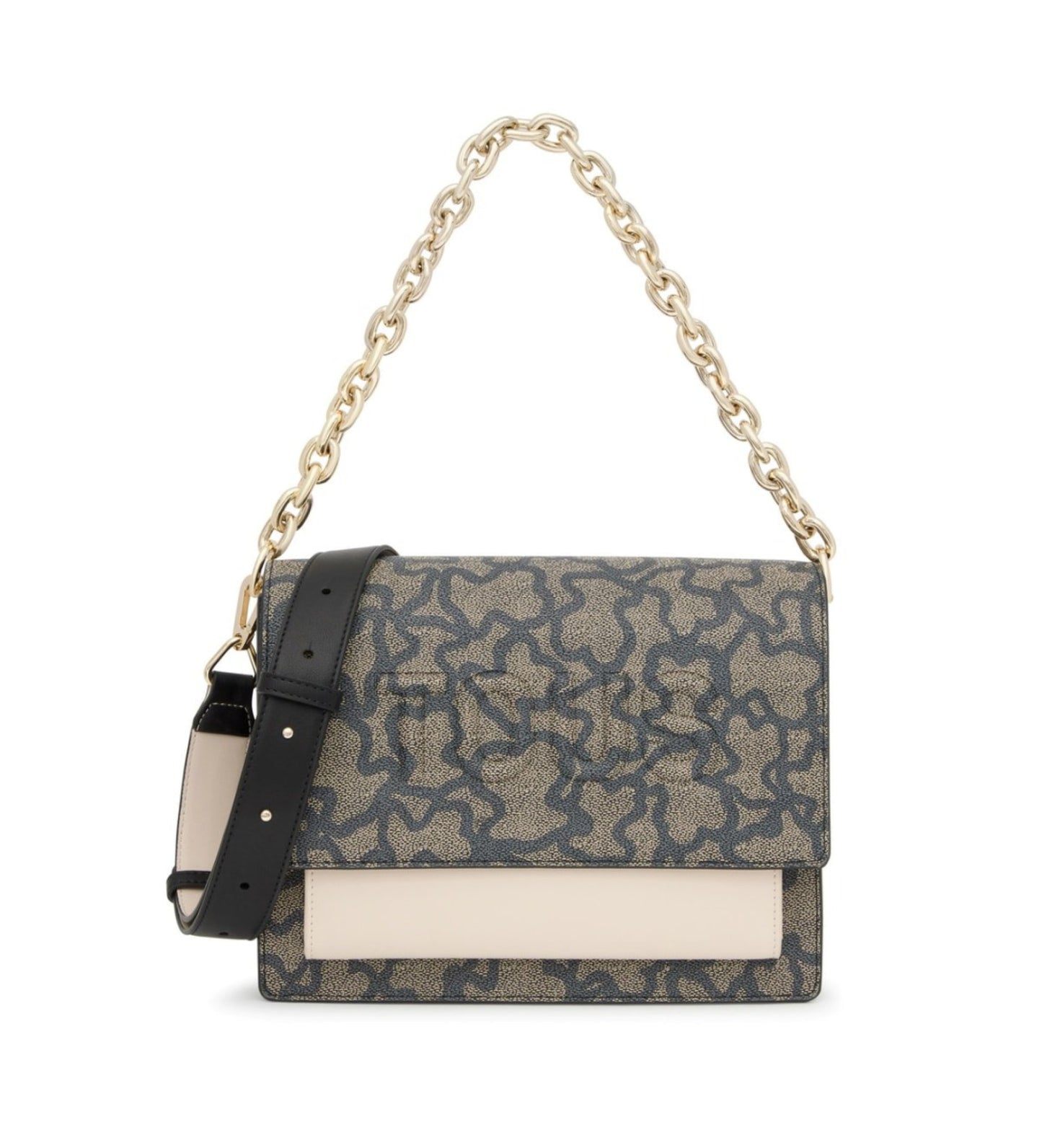 M. Audree Chain K Icon grey shoulder bag