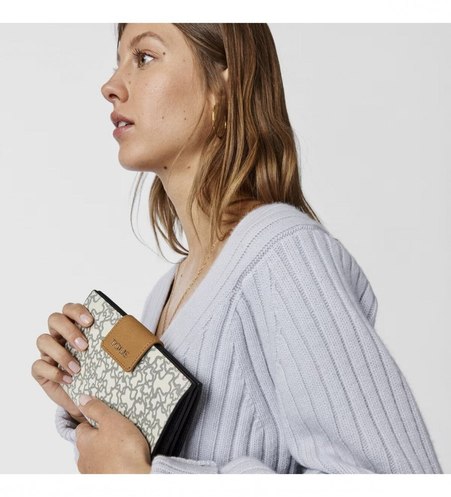 Wallet M. K Mini Beige-Black - Esdemarca Store fashion, footwear and accessories - best brands shoes and designer shoes