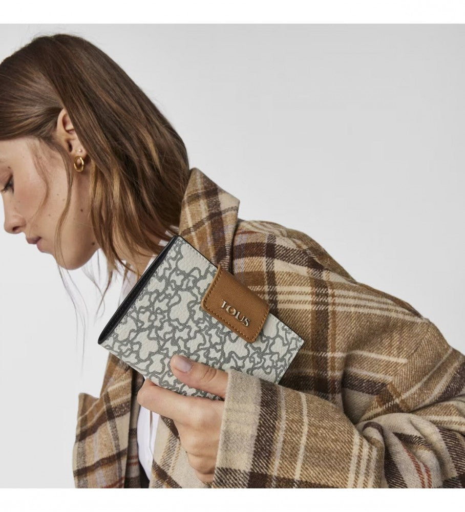 Wallet S. K Mini Beige-Black