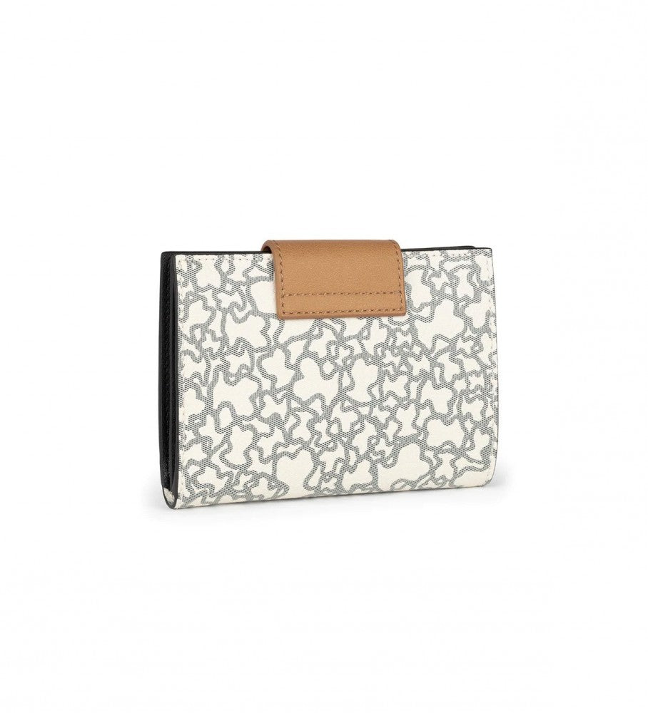 Wallet S. K Mini Beige-Black