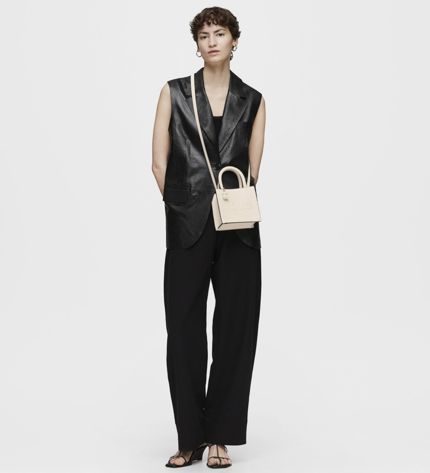 Brenda beige Mini Cube bag - Esdemarca Store fashion, footwear and accessories - best brands shoes and designer shoes