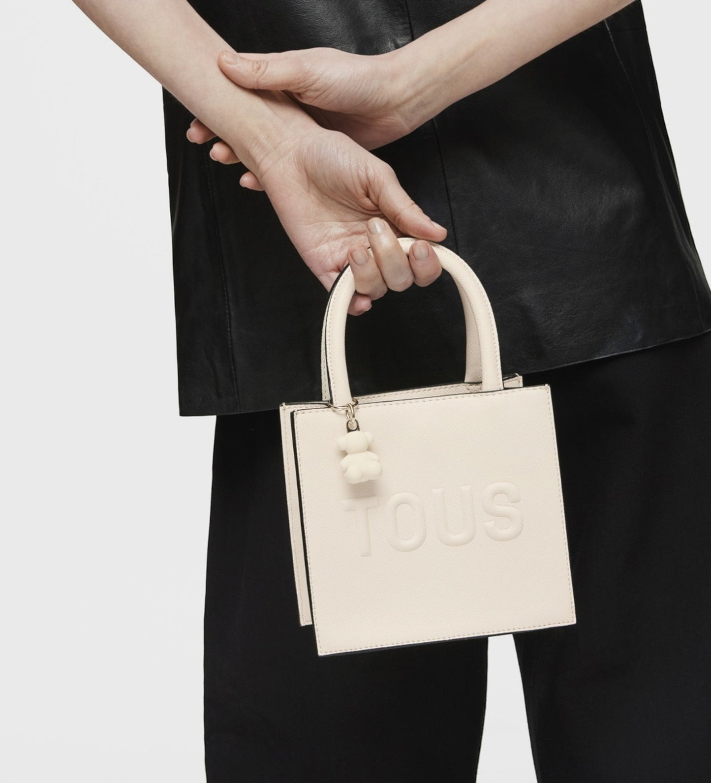 Brenda beige Mini Cube bag - Esdemarca Store fashion, footwear and accessories - best brands shoes and designer shoes