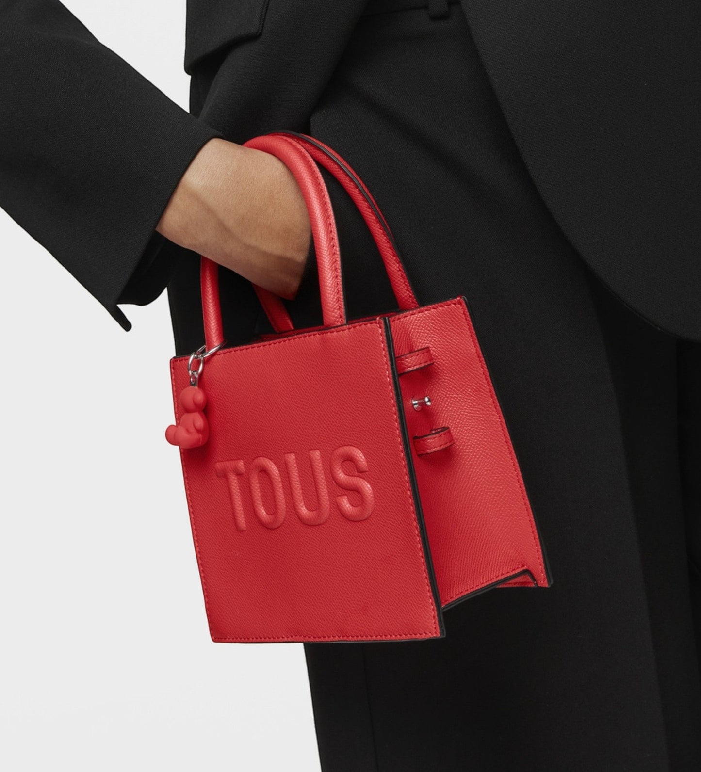 Mini Cube Brenda red bag