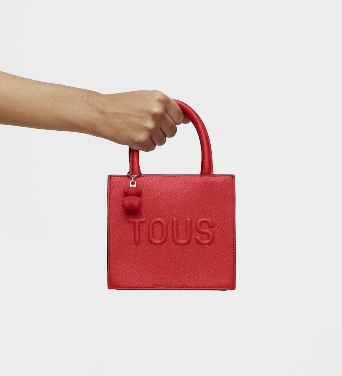 Mini Cube Brenda red bag
