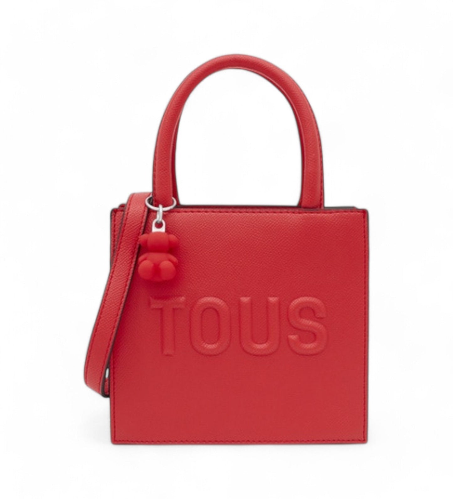 Mini Cube Brenda red bag