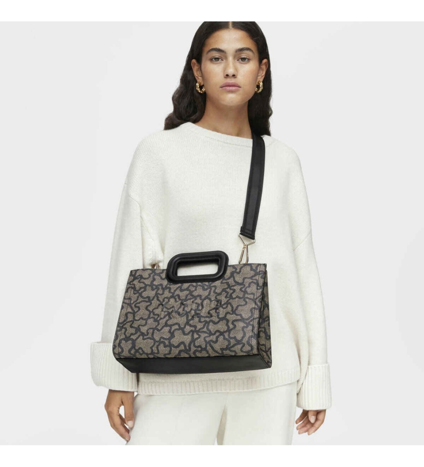 M. Amaya K Icon Shopping Bag Black