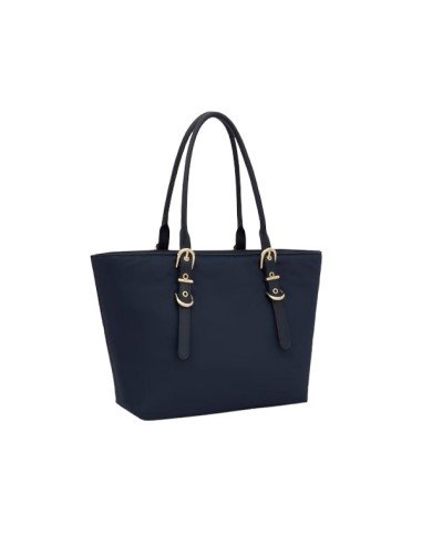 Large navy blue carrycot Buckles Soft