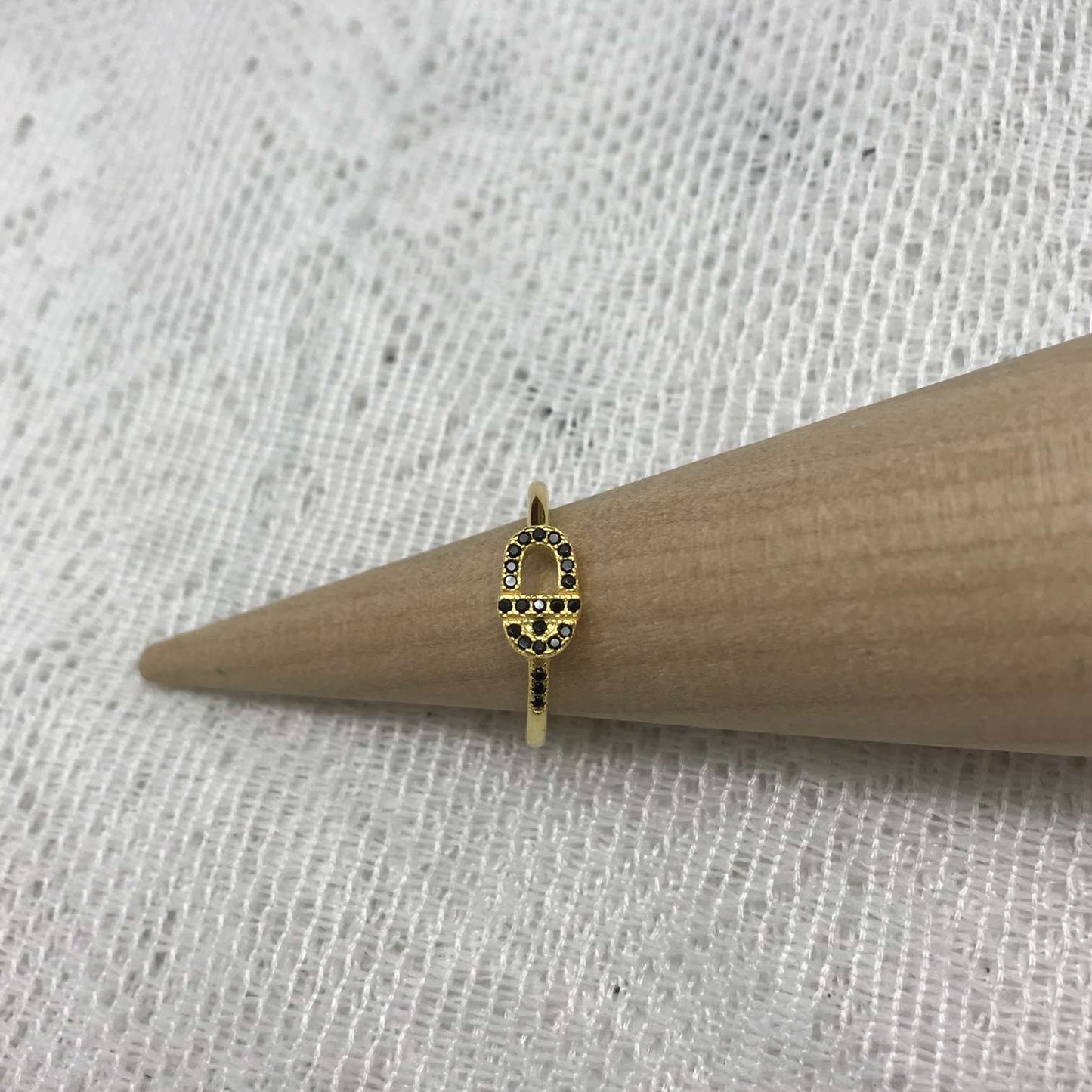 Small  Ring with spinels MANIFESTO