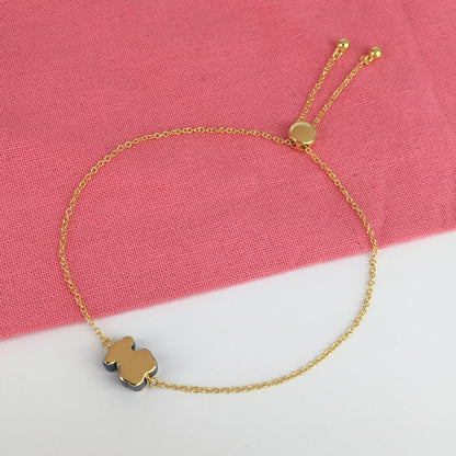 Set Of New bear Earrings bracelet necklace with lapis lazuli 1950