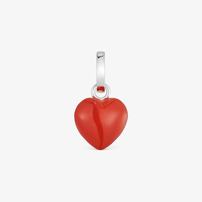 Silver Pendant with carnelian Flechazo