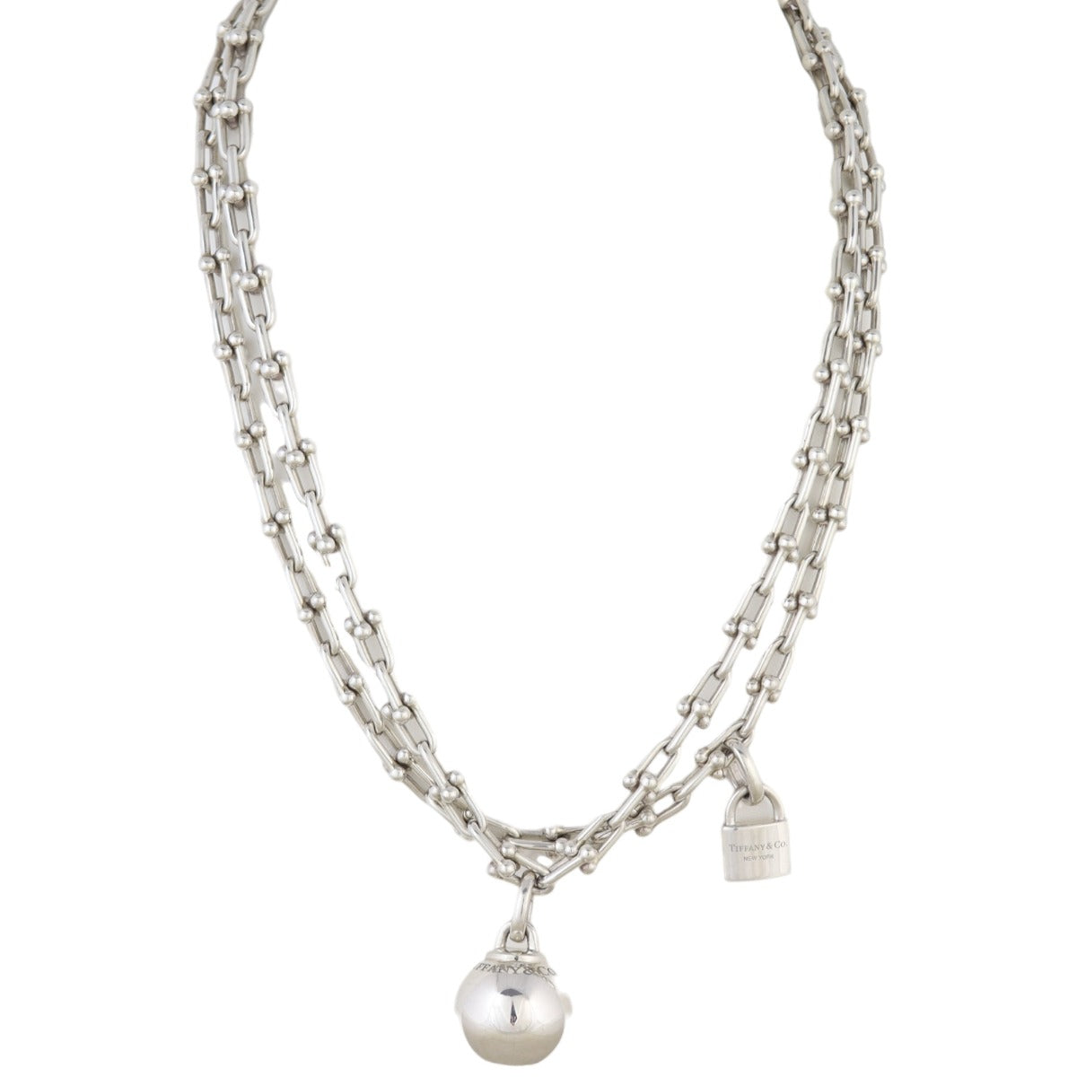 Tiffany & Co HardWear Sterling Silver Small Wrap Necklace