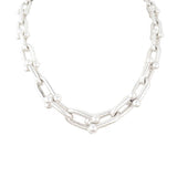 Tiffany & Co HardWear Graduated Link Sterling Silver Necklace
