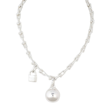 Tiffany & Co HardWear Single Wrap Sterling Silver Necklace