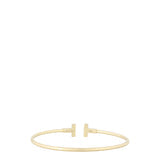 Tiffany & Co T Wire Yellow Gold Bracelet