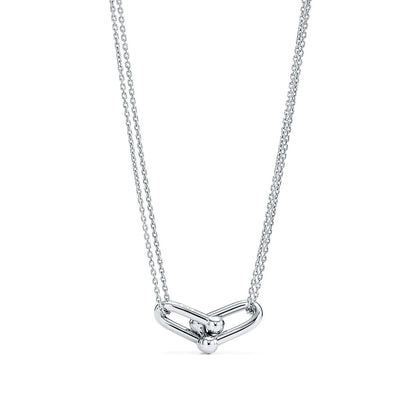 Tiffany HardWear Double Link Pendant in Sterling Silver