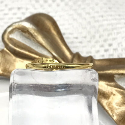 MANIFESTO Ring with diamonds