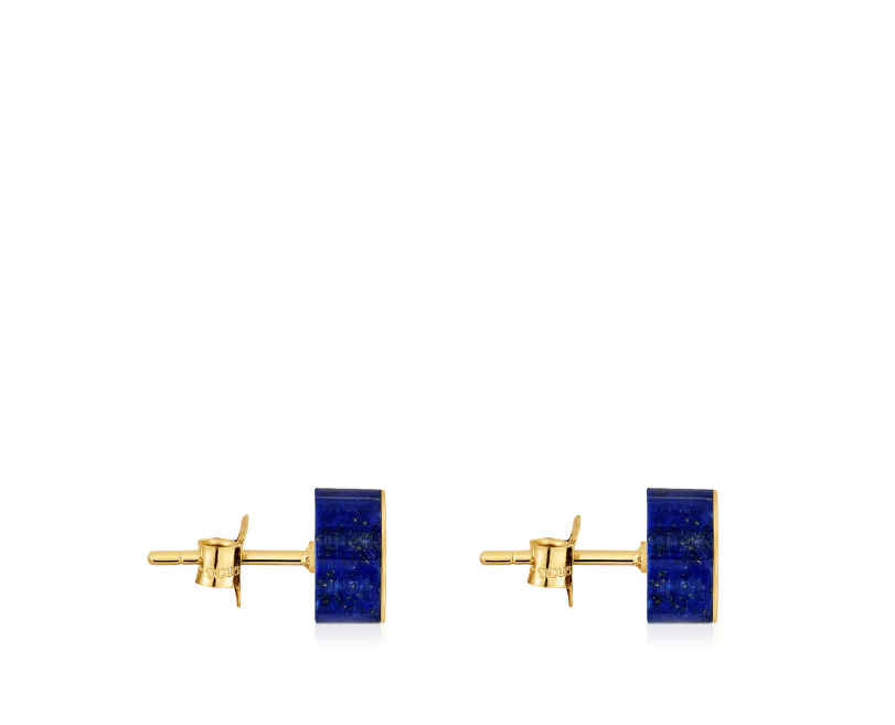 Set Of New bear Earrings bracelet necklace with lapis lazuli 1950