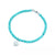 Return to Tiffany® Heart Tag Bead Bracelet in Silver with Amazonite, 4 mm
