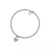 Return to Tiffany® Love Tiffany Blue® Heart Tag Bead Bracelet in Silver