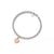 Return to Tiffany® Heart Tag Bead Bracelet in Sterling Silver and Rose Gold, 4 mm