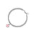 Return to Tiffany® Pink Mini Heart Bead Bracelet in Silver with a Diamond, 4 mm