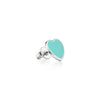 Return to Tiffany® Earrings in Silver with Tiffany Blue® and a Diamond, Mini