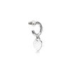 Return to Tiffany® Hoop Earrings in Sterling Silver with Diamonds, Mini