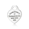 Return to Tiffany® Hoop Earrings in Sterling Silver with Diamonds, Mini