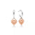 Return to Tiffany® Hoop Earrings in Sterling Silver and Rose Gold, Mini