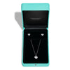 Return to Tiffany® Heart Pendant and Earrings Set, Limited Edition in Silver with Diamonds, Mini