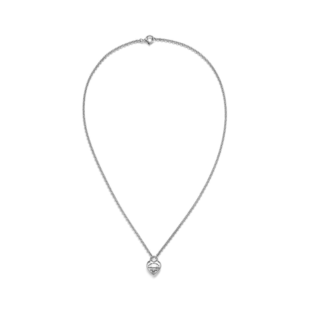 Return to Tiffany® Full Heart Pendant in Sterling Silver