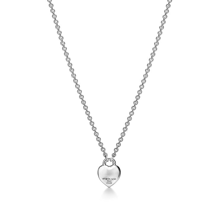 Return to Tiffany® Full Heart Pendant in Sterling Silver
