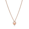 Return to Tiffany® Full Heart Pendant in Rose Gold