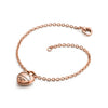 Return to Tiffany® Full Heart Bracelet in Rose Gold