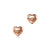 Tiffany & Co. Return to Tiffany Full Heart 18K Rose Gold Mini Earrings