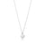Return to Tiffany® Mini Heart Tag Pendant in Sterling Silver with a Diamond