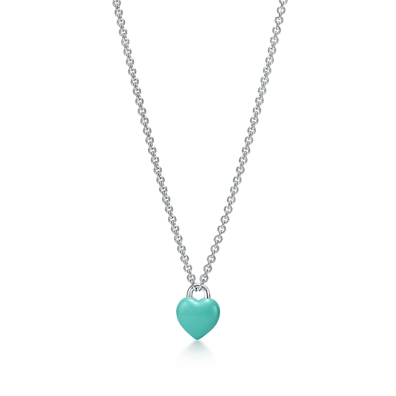 Return to Tiffany® Full Heart Pendant in Sterling Silver with Tiffany Blue®