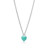 Return to Tiffany® Full Heart Pendant in Sterling Silver with Tiffany Blue®