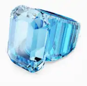 Lucent cocktail ring Octagon cut