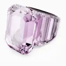 Lucent cocktail ring Octagon cut