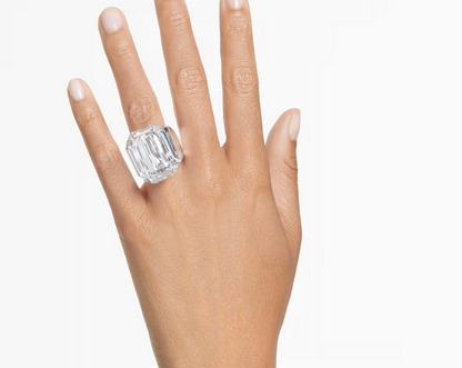Lucent cocktail ring Octagon cut