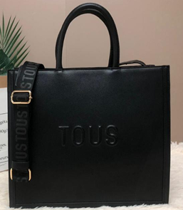 Large navy black Amaya Shopping bag  Brenda