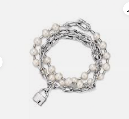 Idyllia Stud Earrings and necklace alert lock silver bracelet double link earrings